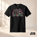 Friendly Neighbor Lawn Service Co. black T-shirt by JYFN